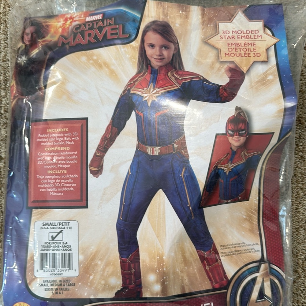 HALLOWEEN COSTUME - Captain Marvel